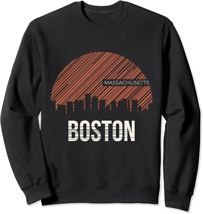Boston Massachusetts Sweatshirt Clothing
